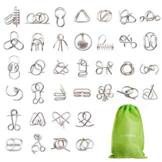 36 metalen puzzels - Twiddlers