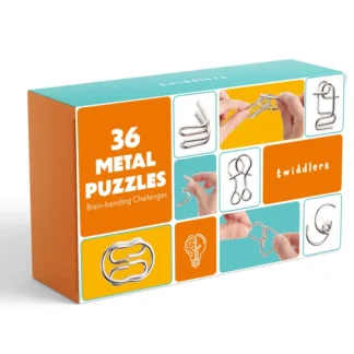 Twiddlers 36 metalen puzzels