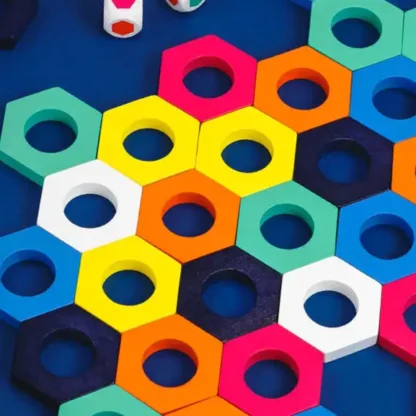 Hexagone - Roll, connect and collect - professor puzzle - Afbeelding 2