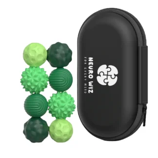 Magnetische sensorische fidgetballen - 8 stuks